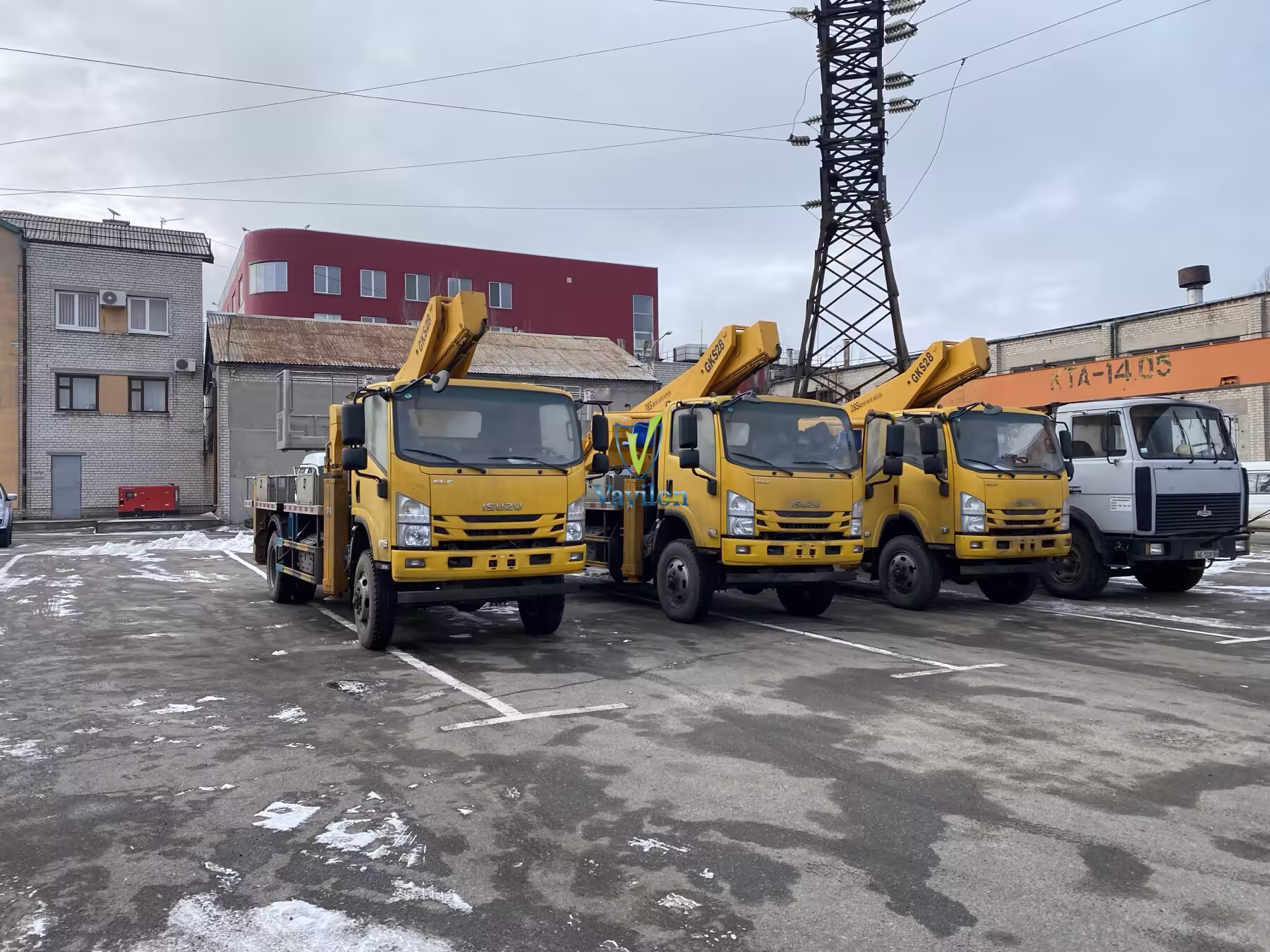 Автовишка для промислових робіт на висоті