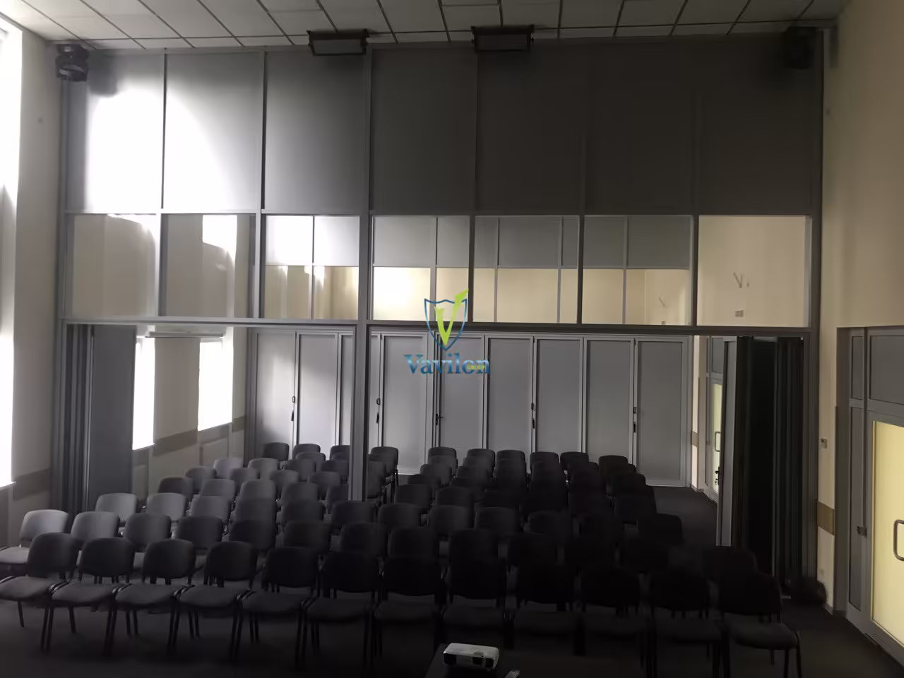 Розсувні системи в актовій залі поліції